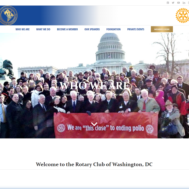 DC Rotary Club screenshot